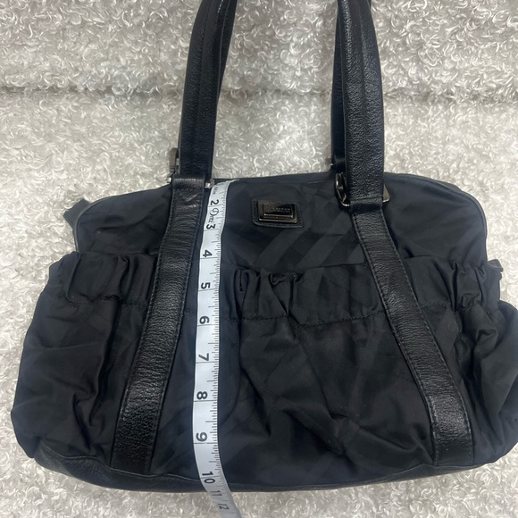 BURBERRY Nylon Check Shoulder Bag - Picture 11 of 16